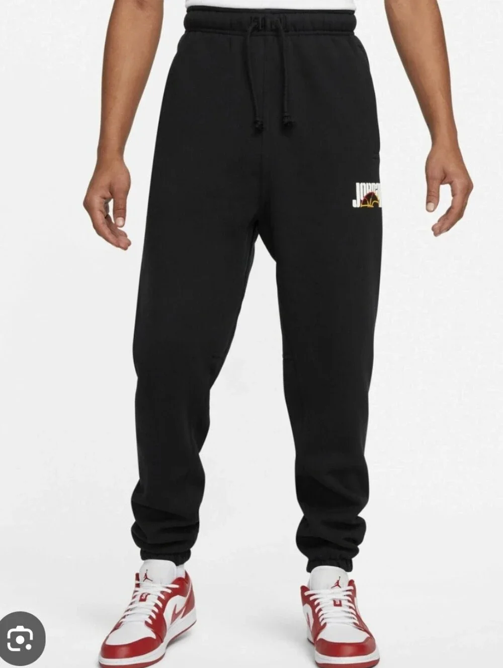 Jordan Men's Pro DNA Professional Black Jogger Pants